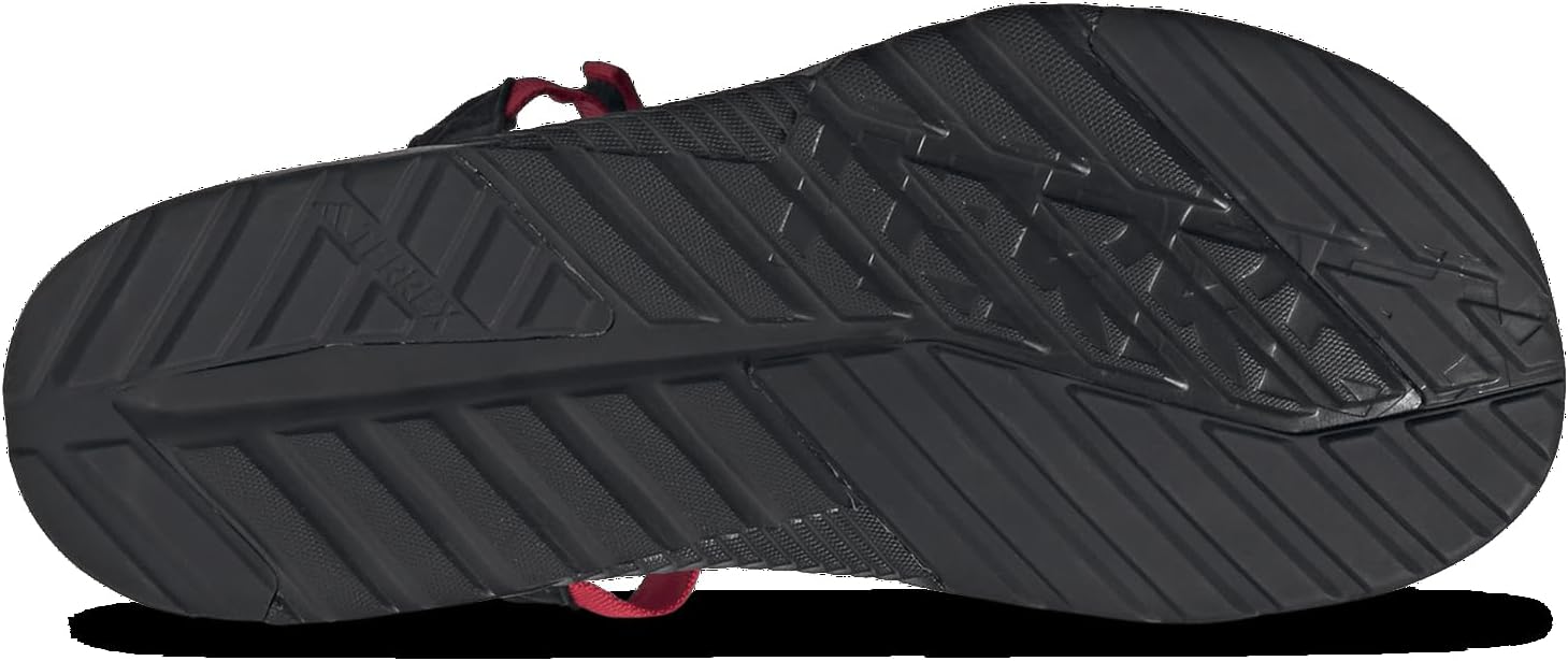 Унисекс-сандалии для легкого хайкинга adidas Terrex Hydroterra, синий/оранжевый — фото 3