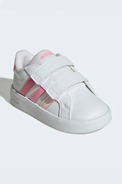 Кроссовки детские GRAND COURT 3.0 Adidas, белый — фото 2