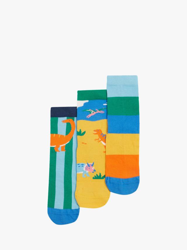 

Детские носки rock my dinosaur Frugi, разноцветный