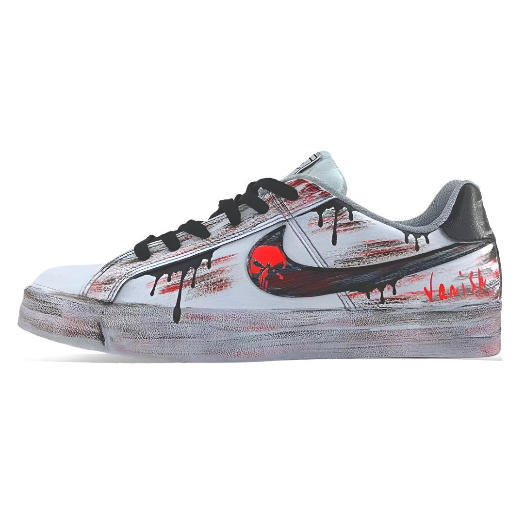 

Nike Court Royale Terminator Cushioning Slip Resistant Low top Skateboard Shoes Unisex Gray