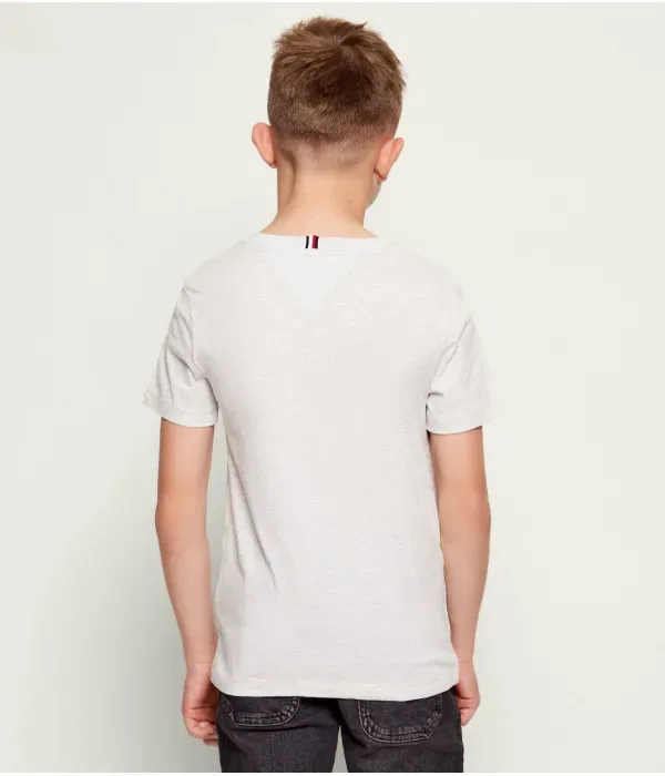 Футболка TH Signature regular fit Tommy Hilfiger, серый — фото 3
