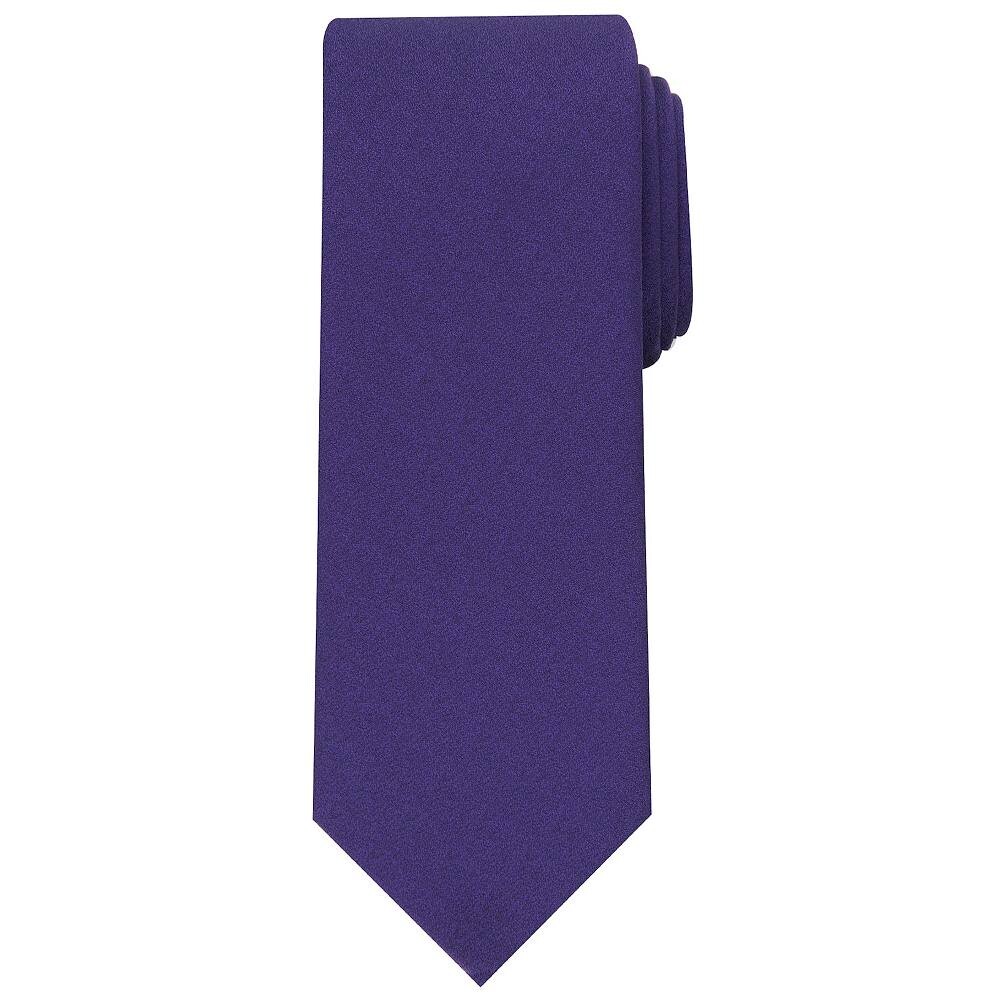 

Мужской тонкий однотонный галстук на заказ Bespoke, цвет Plum Bay Solid