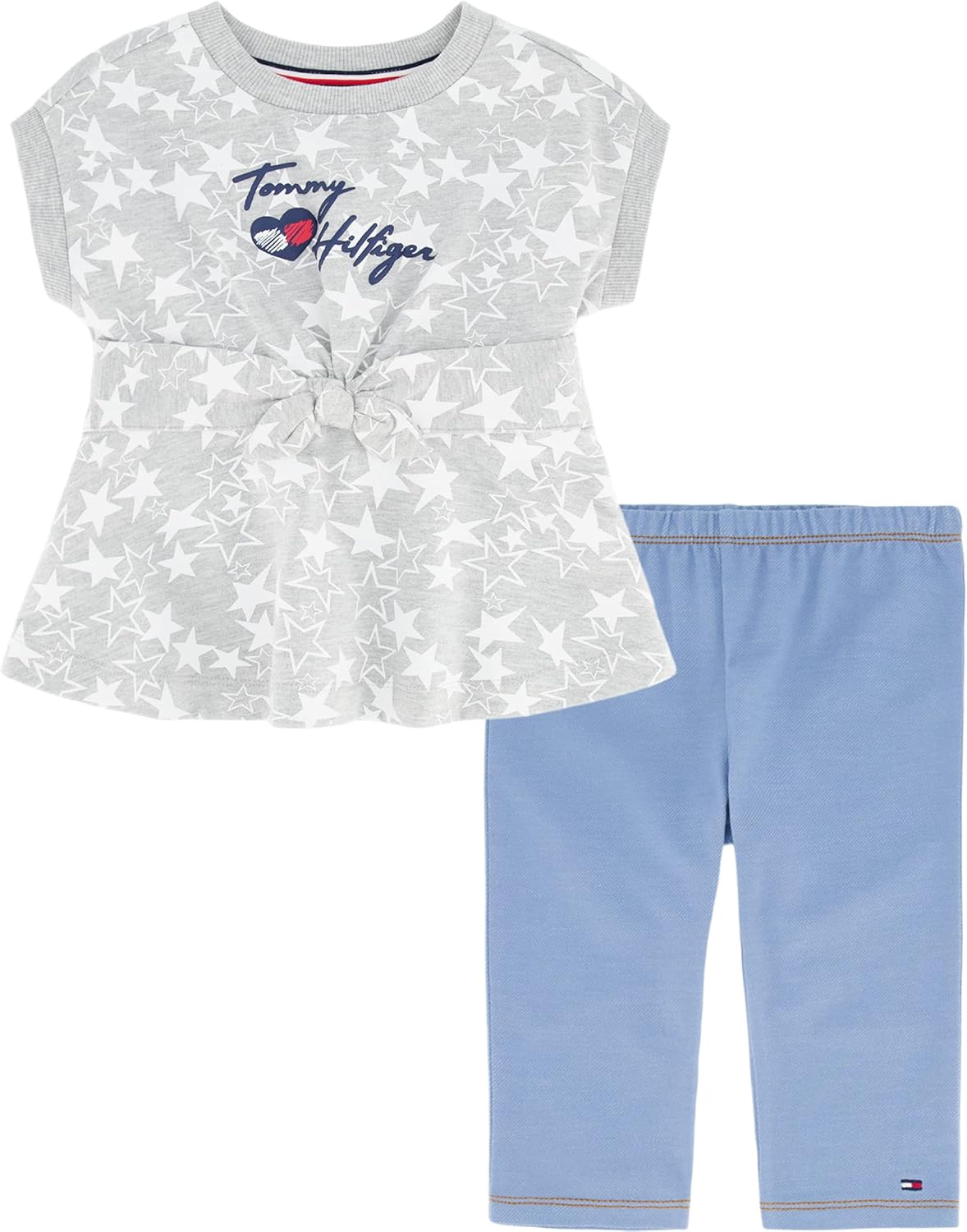 

Женский комплект из 2 леггинсов Tommy Hilfiger. Комплект из 2 леггинсов., Grey Heather