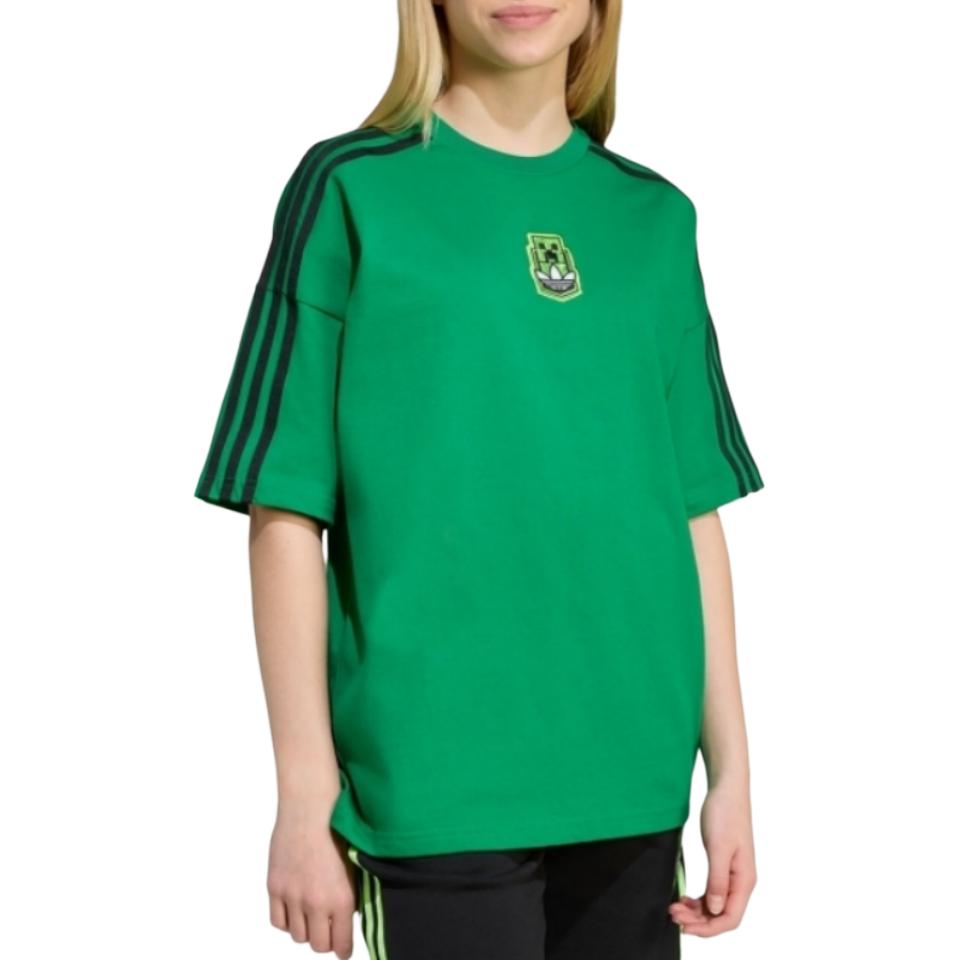 Adidas Originals Футболка minecraft green детская — фото 3