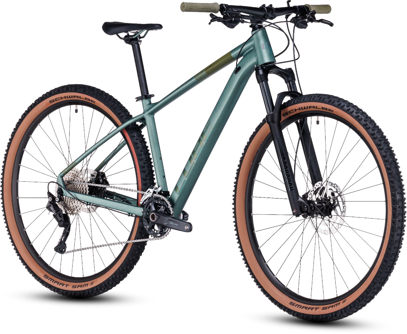 

Велосипед хардтейл Cube Access WS Race, sparkgreen´n´olive