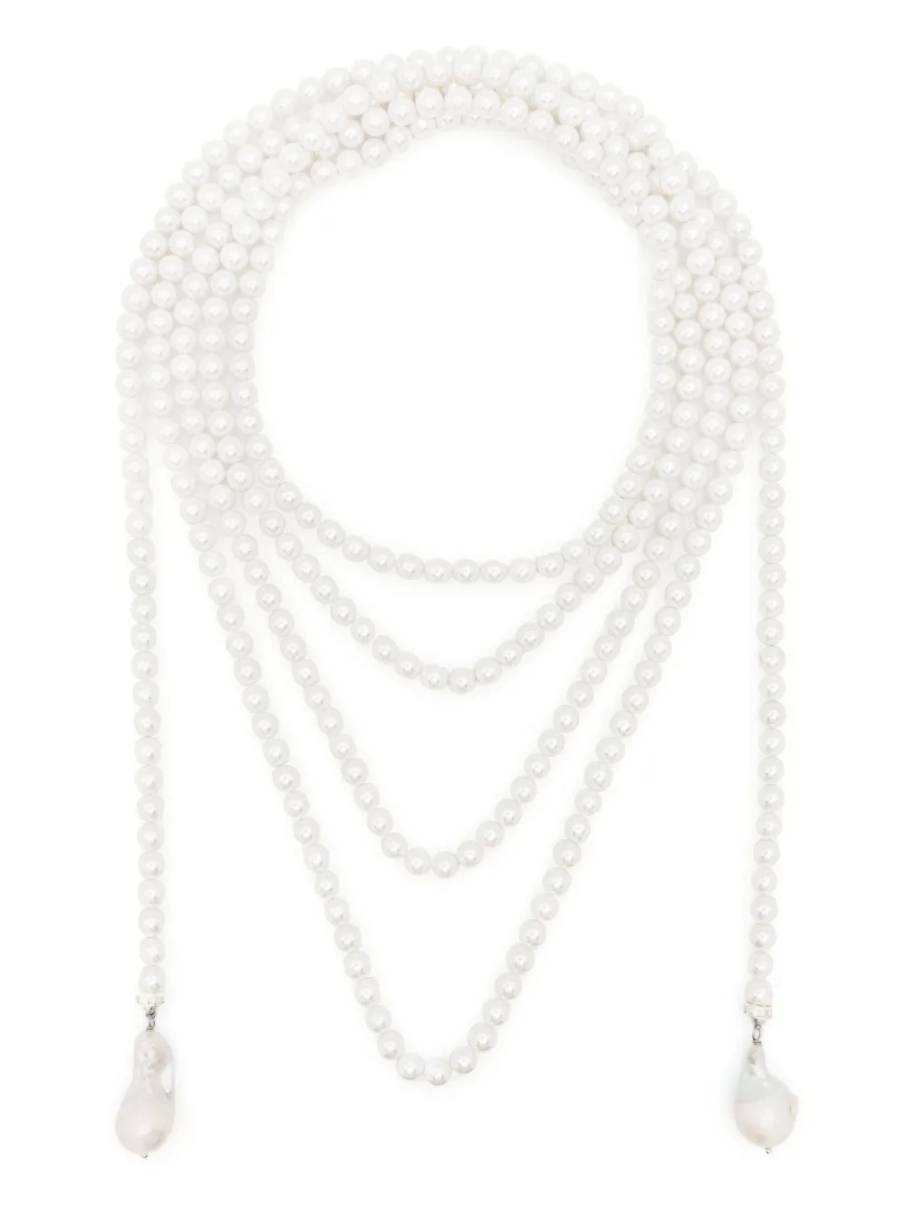 

Колье из коллаборации с Shir Fine Jewelry Atu Body Couture, белый
