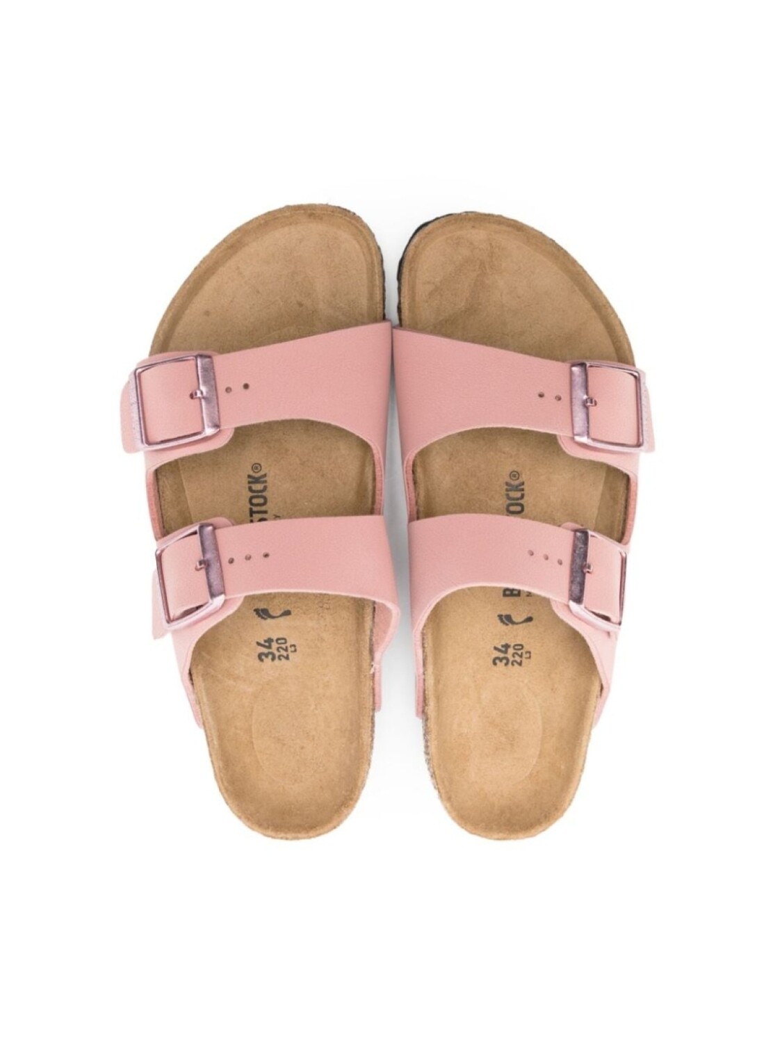 Birkenstock сандалии Arizona с ремешками, розовый — фото 3