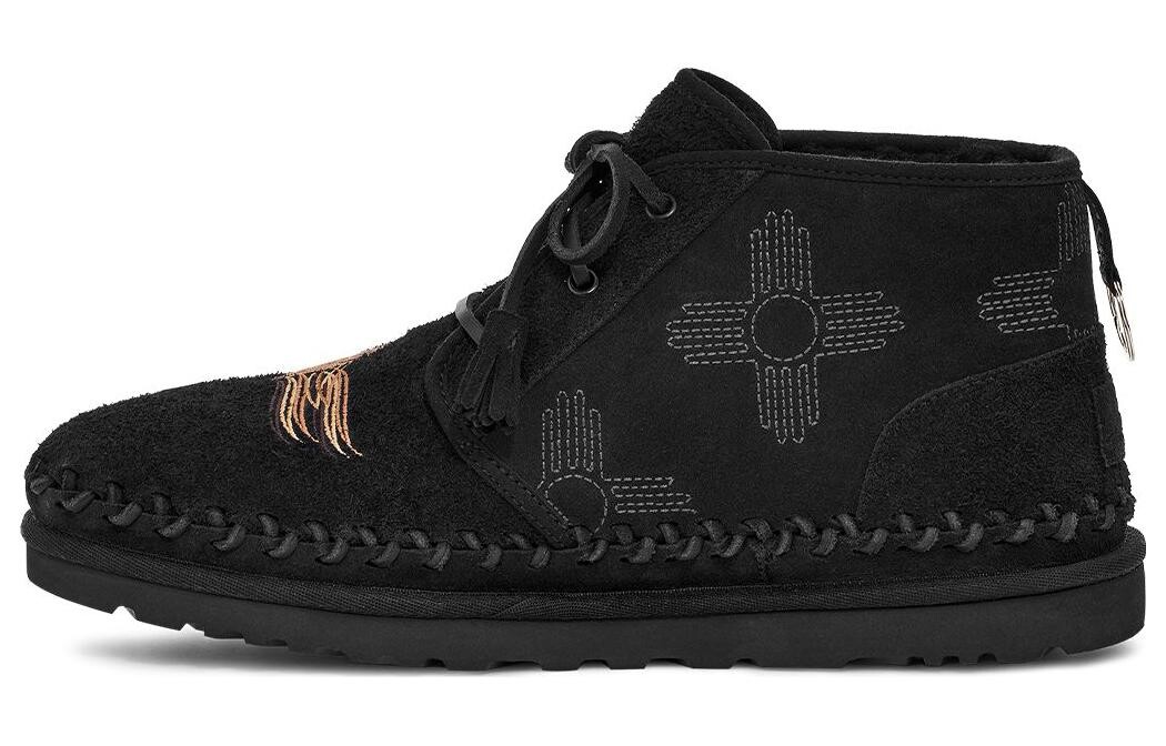 

Зимние ботинки Ugg с узором, черный