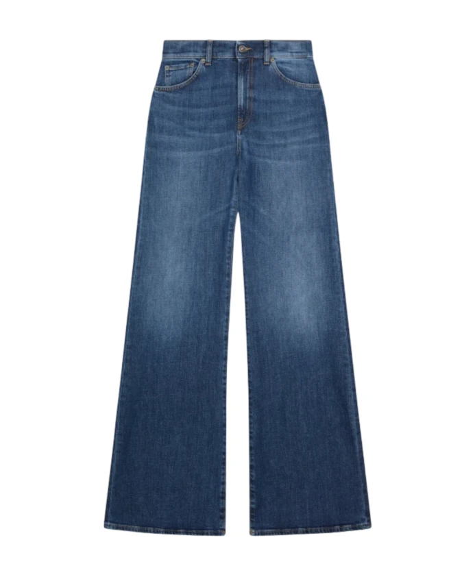 

Джинсы с широкими штанинами Dondup, синий