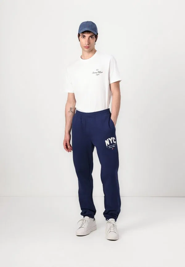 Спортивные штаны в стиле преппи Tommy Hilfiger, Preppy Navy — фото 2