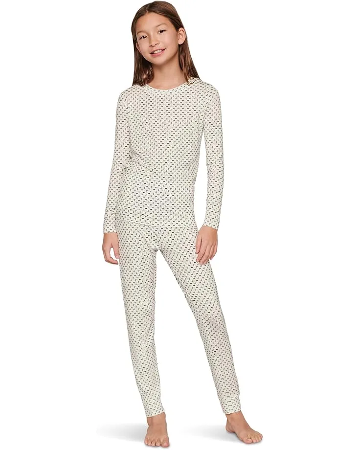 Комплект одежды Gisele Printed - The Night Time Set (для малышей/детей постарше) Eberjey, Tide Dot Ivory/Ivory