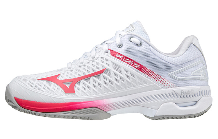 

Теннисные туфли женские низкие розовые/белые Mizuno