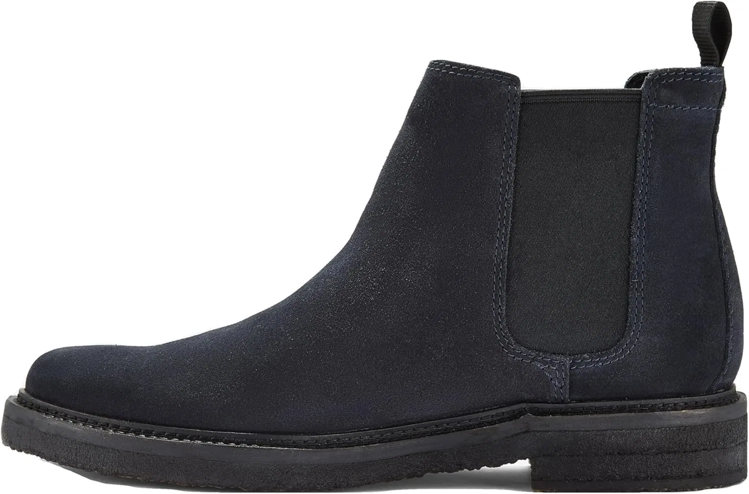 Ботинки Clarks Herren Clarkdale EasyChelsea-Stiefel, Navy Suede — фото 2