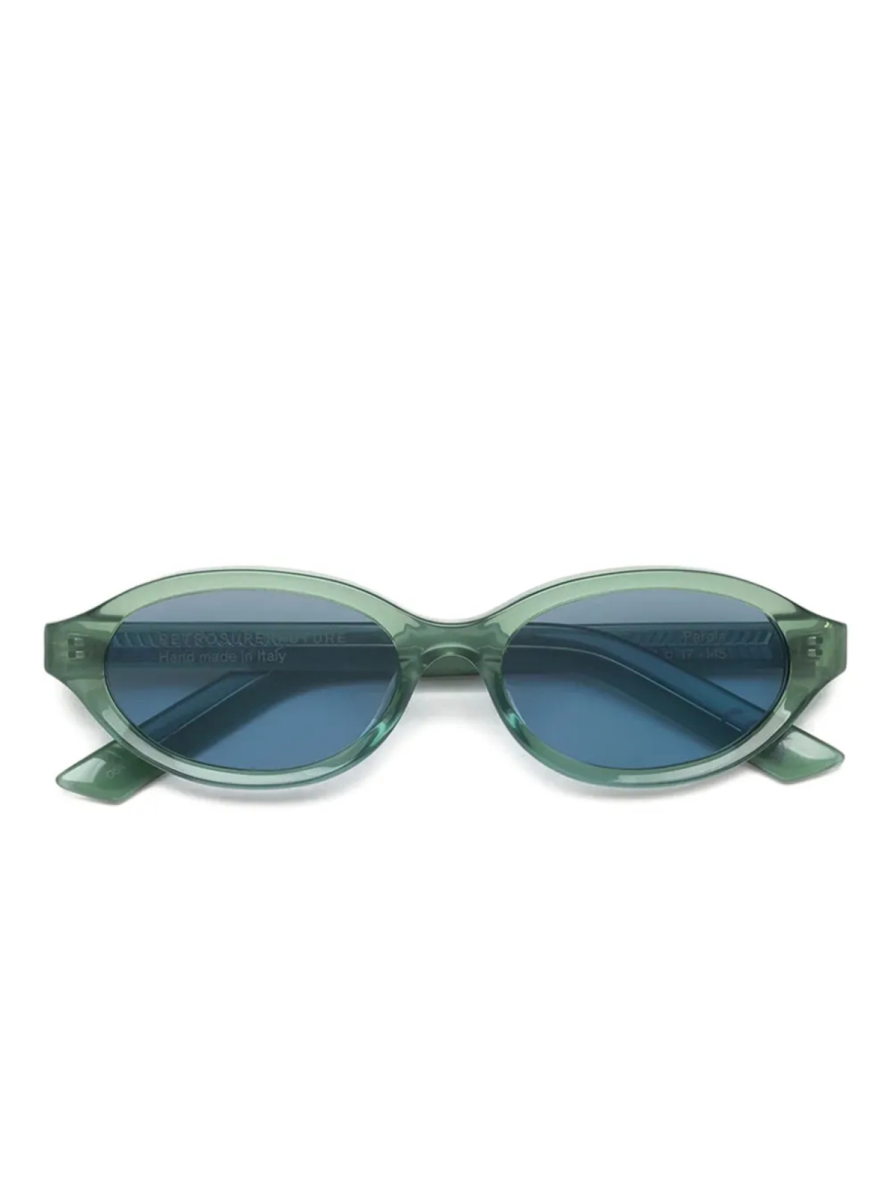 

Retrosuperfuture oval-frame солнцезащитные очки, зеленый