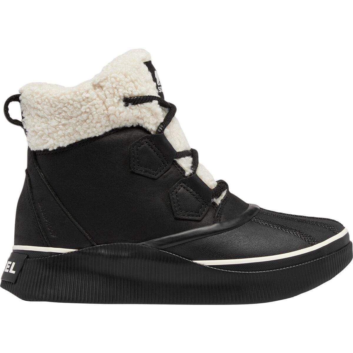 Ботинки женские Sorel Out n about iv chillz кожаные водонепроницаемые, черный
