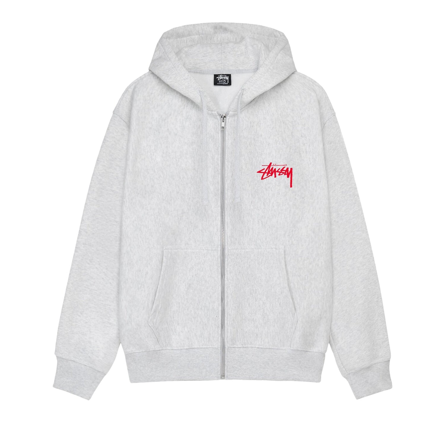 

Толстовка Stussy Skate Tough на молнии, Ash Heather