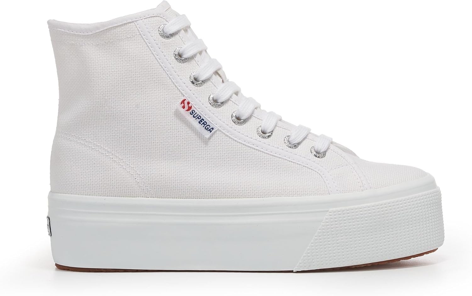 

Кроссовки Superga Unisex-Adult 2708 Hi Top, белый
