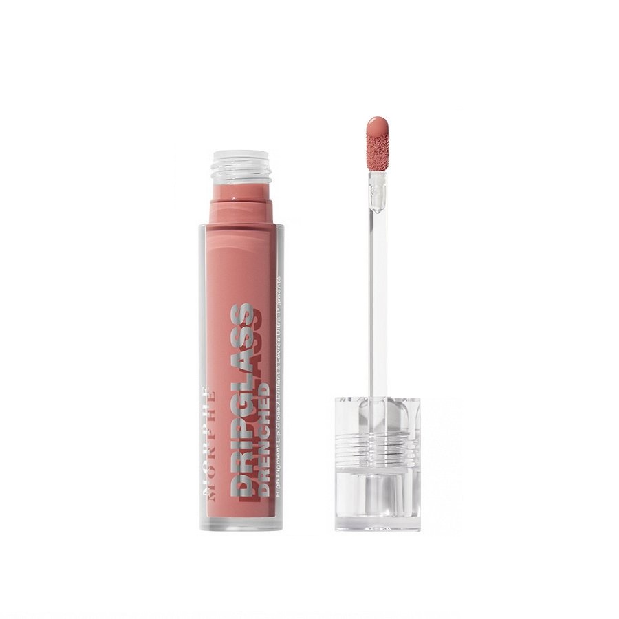 

Блеск для губ dripglass drenched lip gloss Morphe, цвет wet peach, 8 мл
