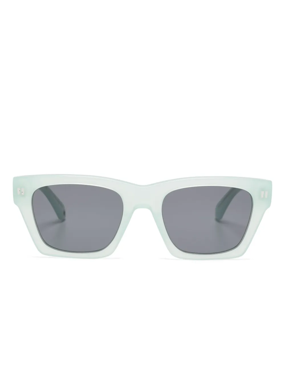 

Солнцезащитные очки в квадратной оправе Off-White Eyewear, зеленый