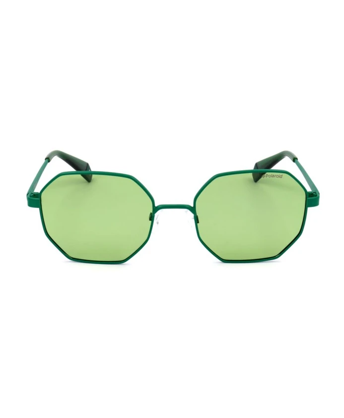 

Зеленые металлические солнцезащитные очки, поляризованные Polaroid, зеленый
