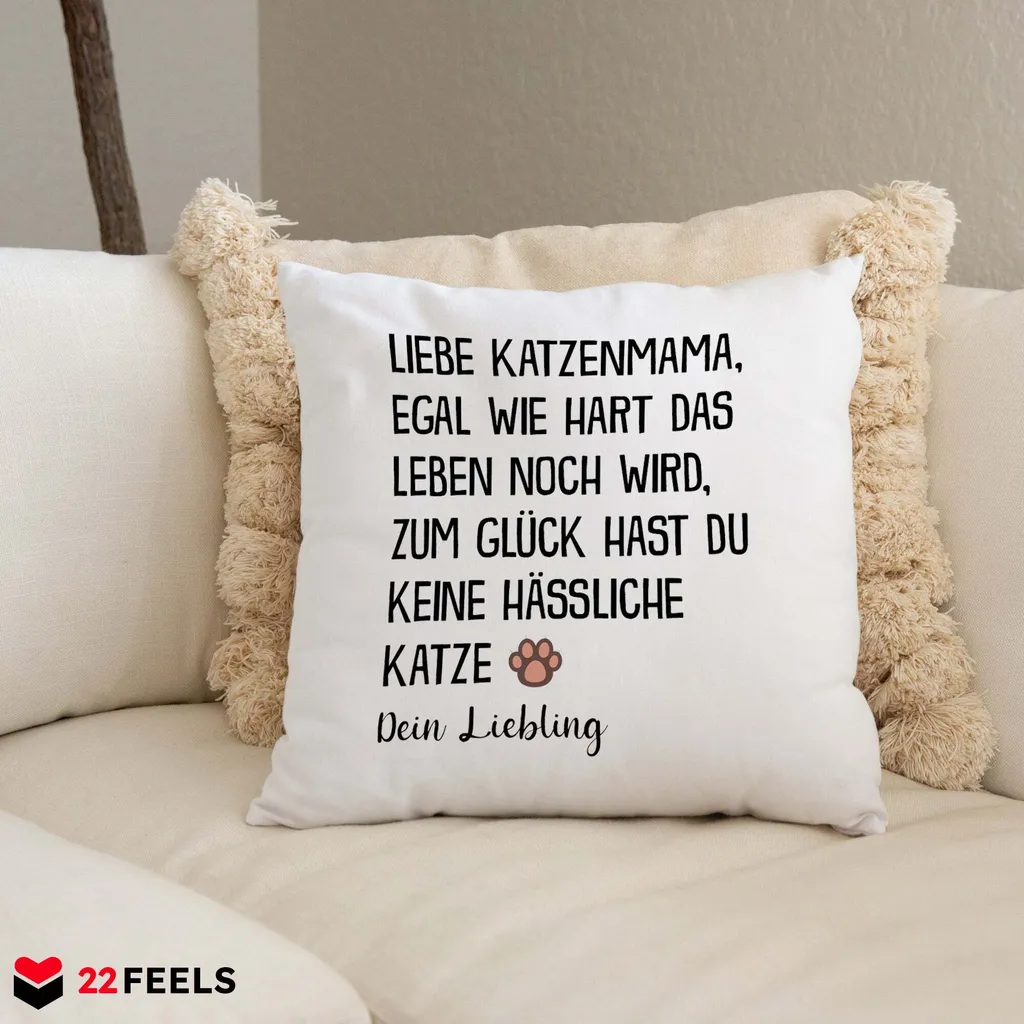 

Декоративная поудшка 22Feels, белый