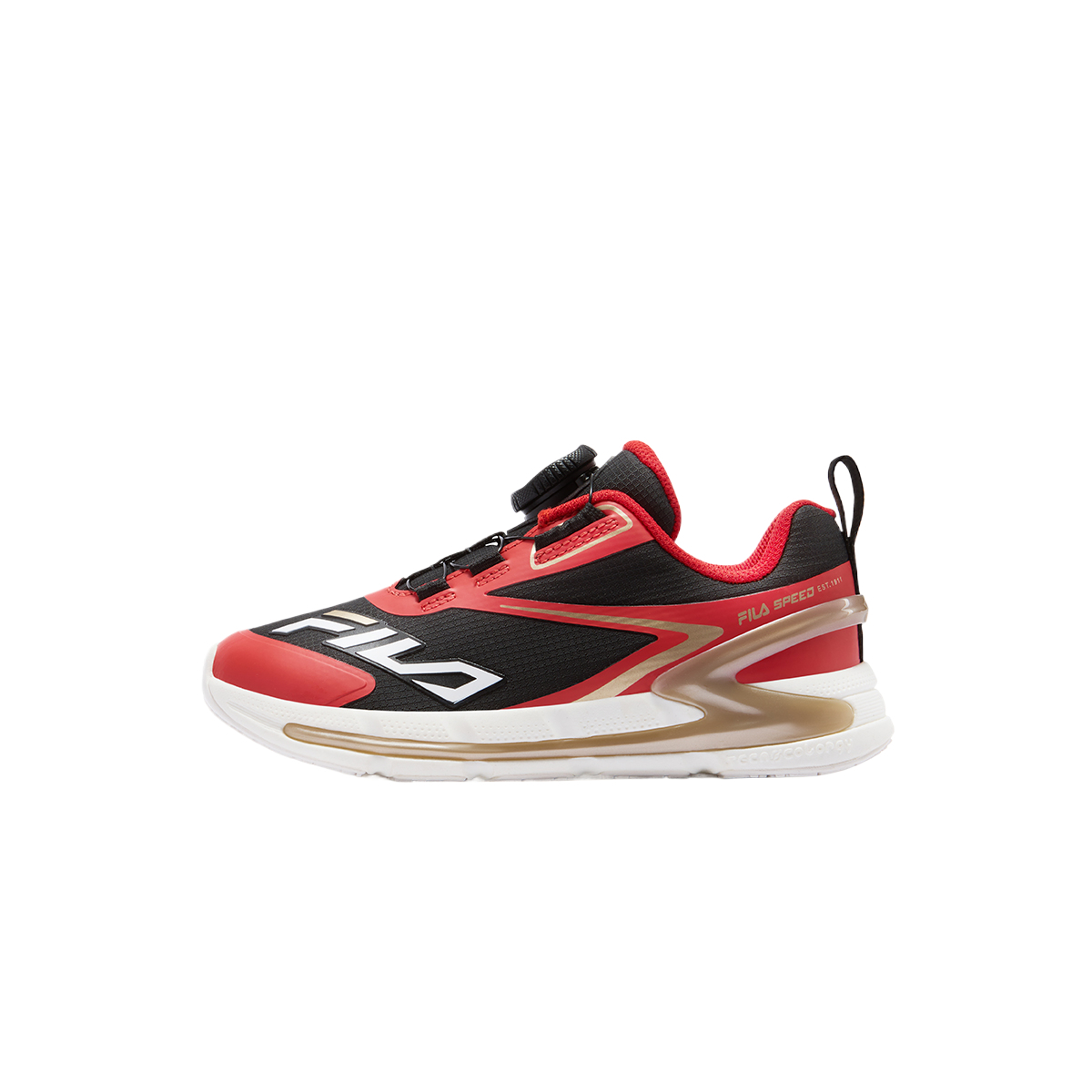 FILA KIDS Беговые кроссовки black/red для детей 3-7 лет