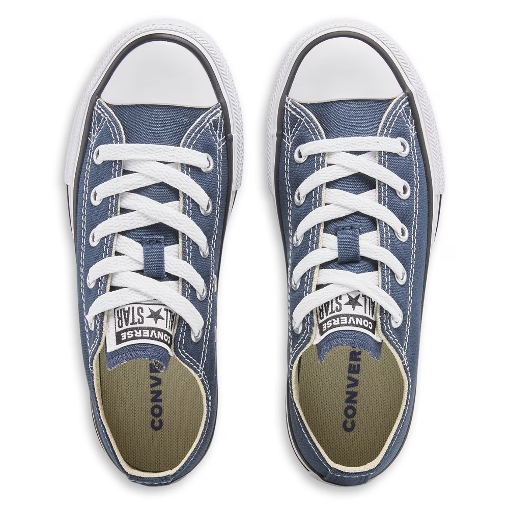 Детские кеды Chuck Taylor All Star Low Top Sneaker Little Kid Converse, navy — фото 4