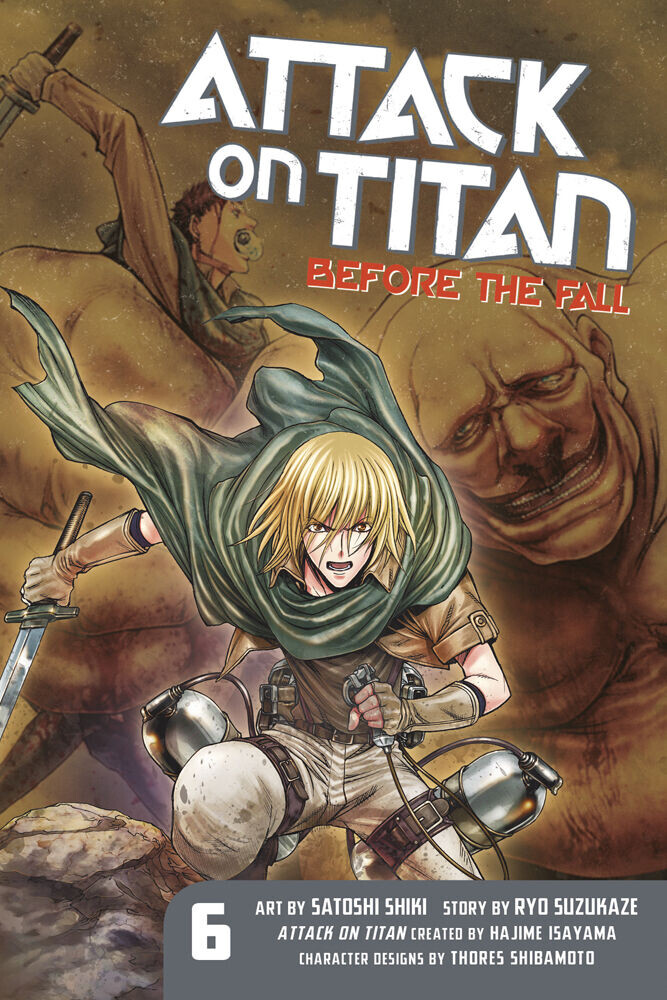 

Манга Attack on Titan: Before the Fall Manga Volume 6