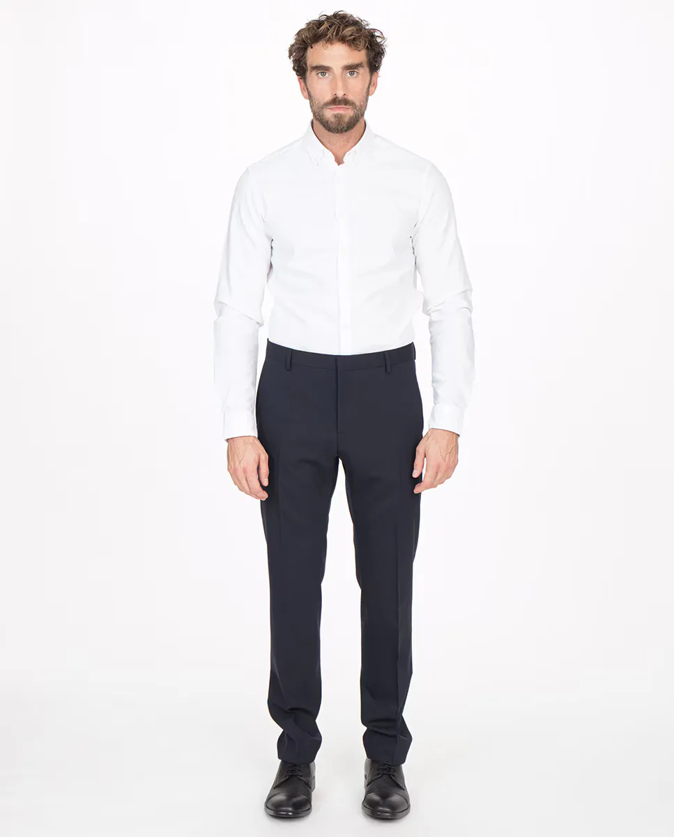 

Мужские классические синие брюки Calvin Klein, темно-синий