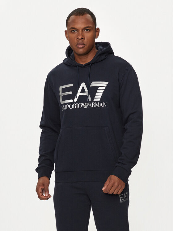 

Толстовка regular fit Ea7 Emporio Armani, синий
