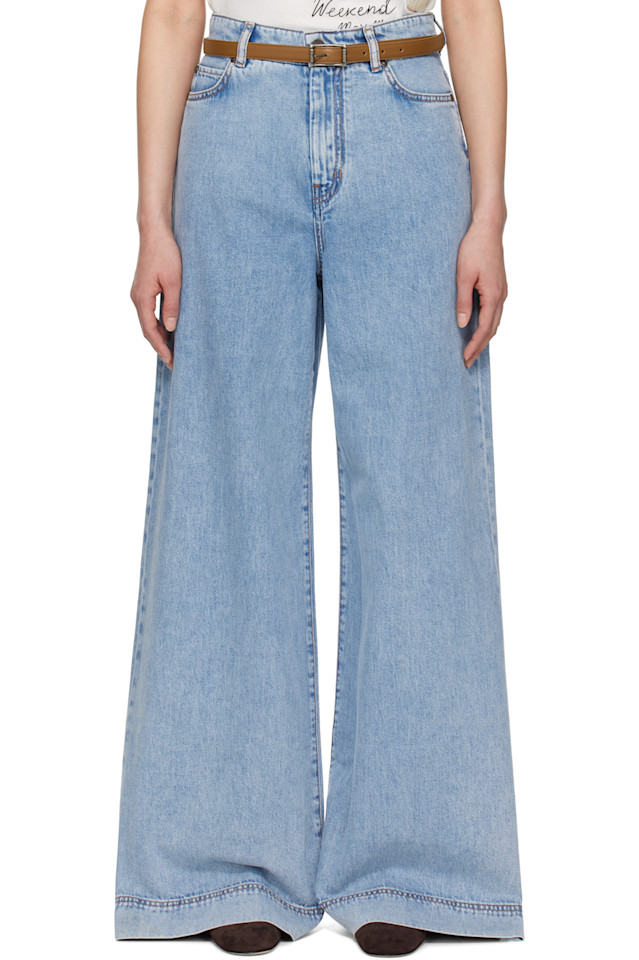 

Джинсы Vega Weekend Max Mara, синий