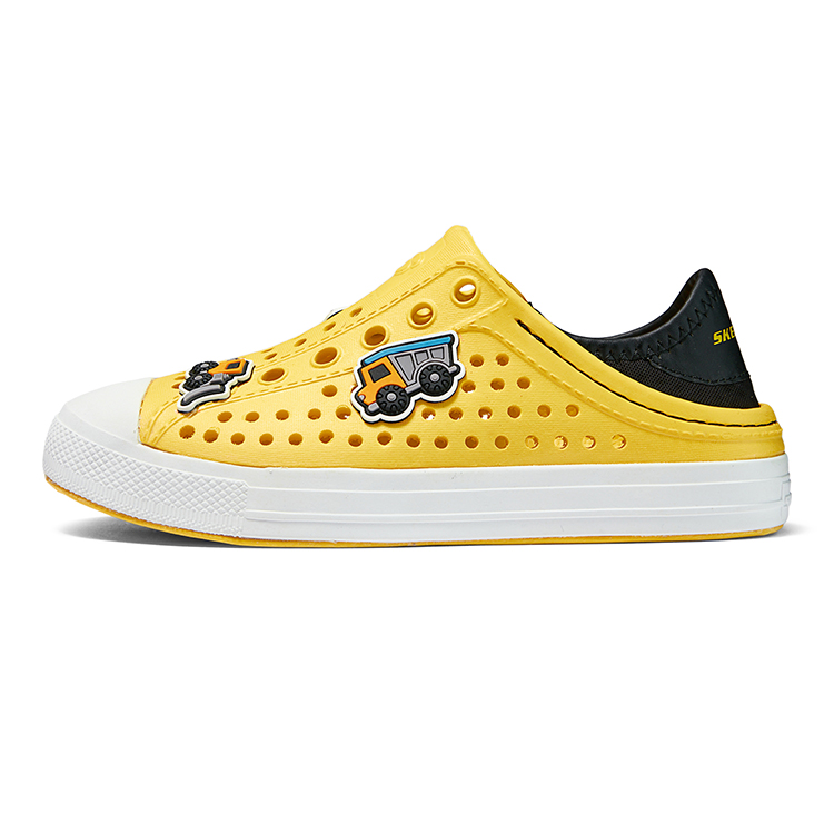 

Skechers Детские сандалии Foamies, желтые, черные, детские