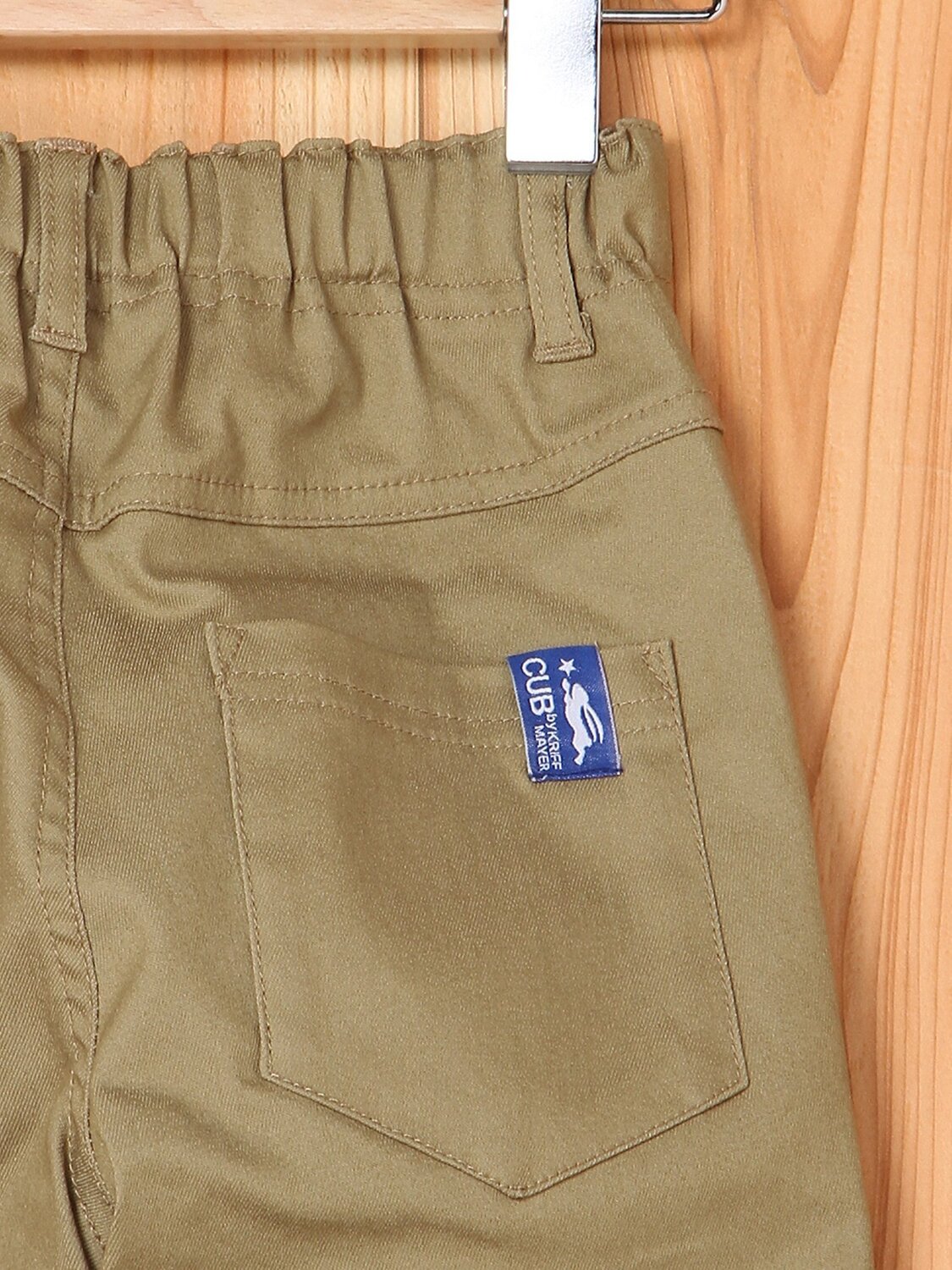 (K) Укороченные брюки Mainichi KRIFF MAYER, BEIGE — фото 3