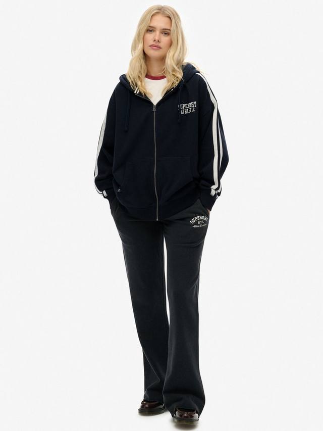 

Атлетические джоггеры-клеш с вышивкой Superdry, Eclipse Navy