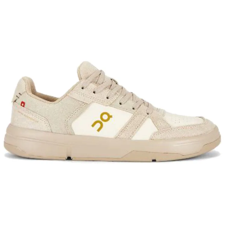 On The Roger Clubhouse Breathable Casual Running Shoes мужские beige — фото 3