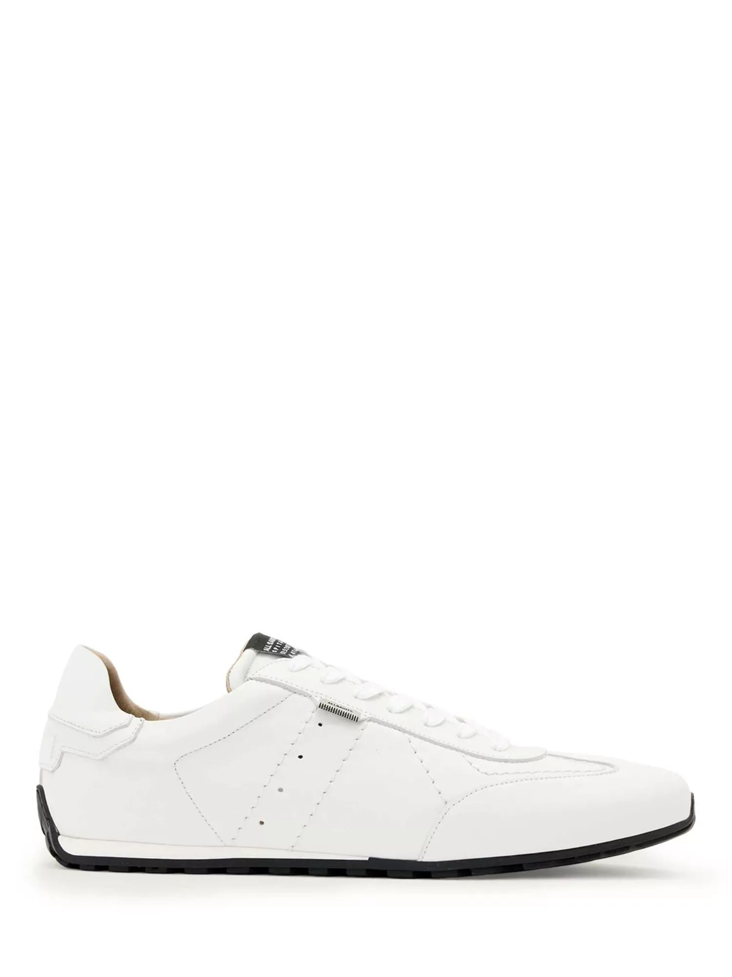 Низкие кожаные кроссовки Liam, белые AllSaints