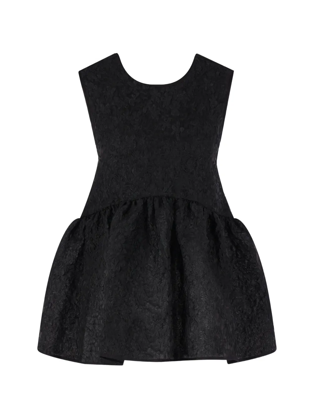 

Топ из жаккарда с узором Cecilie Bahnsen, черный