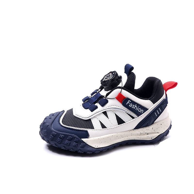 

Износостойкие низкие детские кроссовки для повседневной жизни FIRS Kids, синий