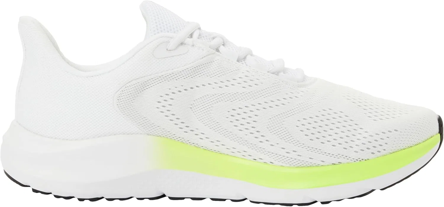 Кроссовки Under Armour Men's UA Charged Pursuit 4 Bl, White High Visibility Yellow Halo Grey — фото 4