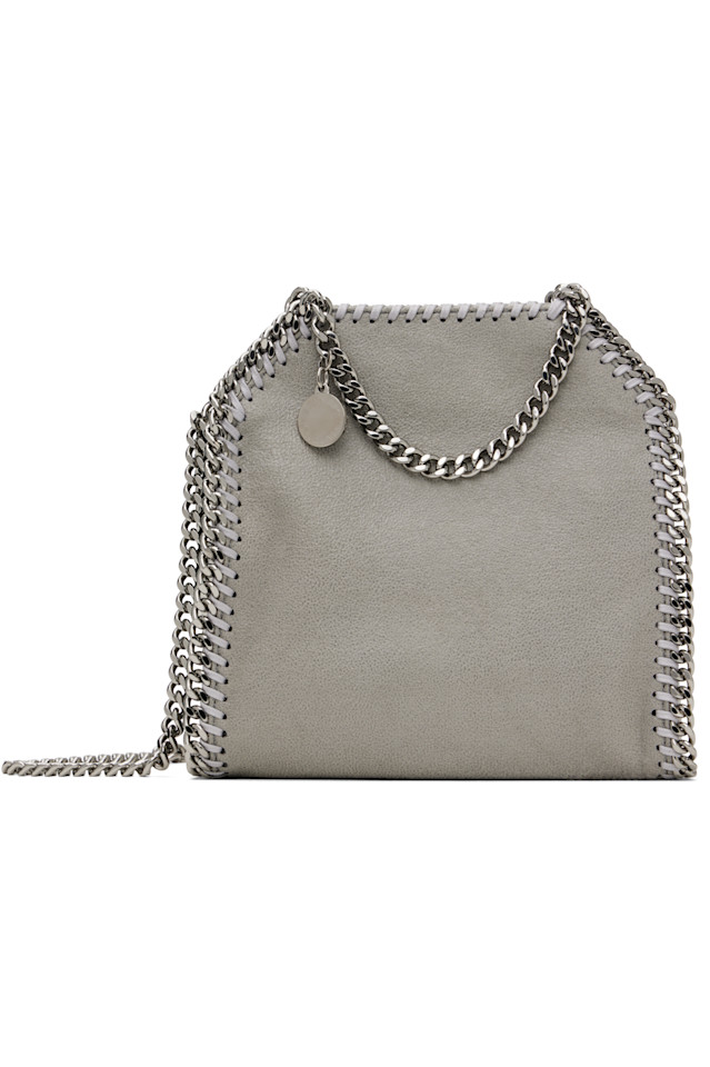

Сумка Falabella tiny tote Stella Mccartney, серый