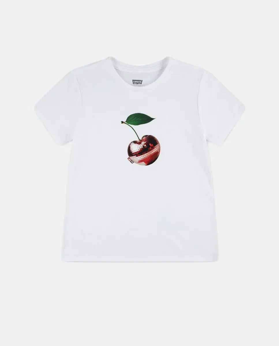 Футболка Levi's Disco Cherry, белый