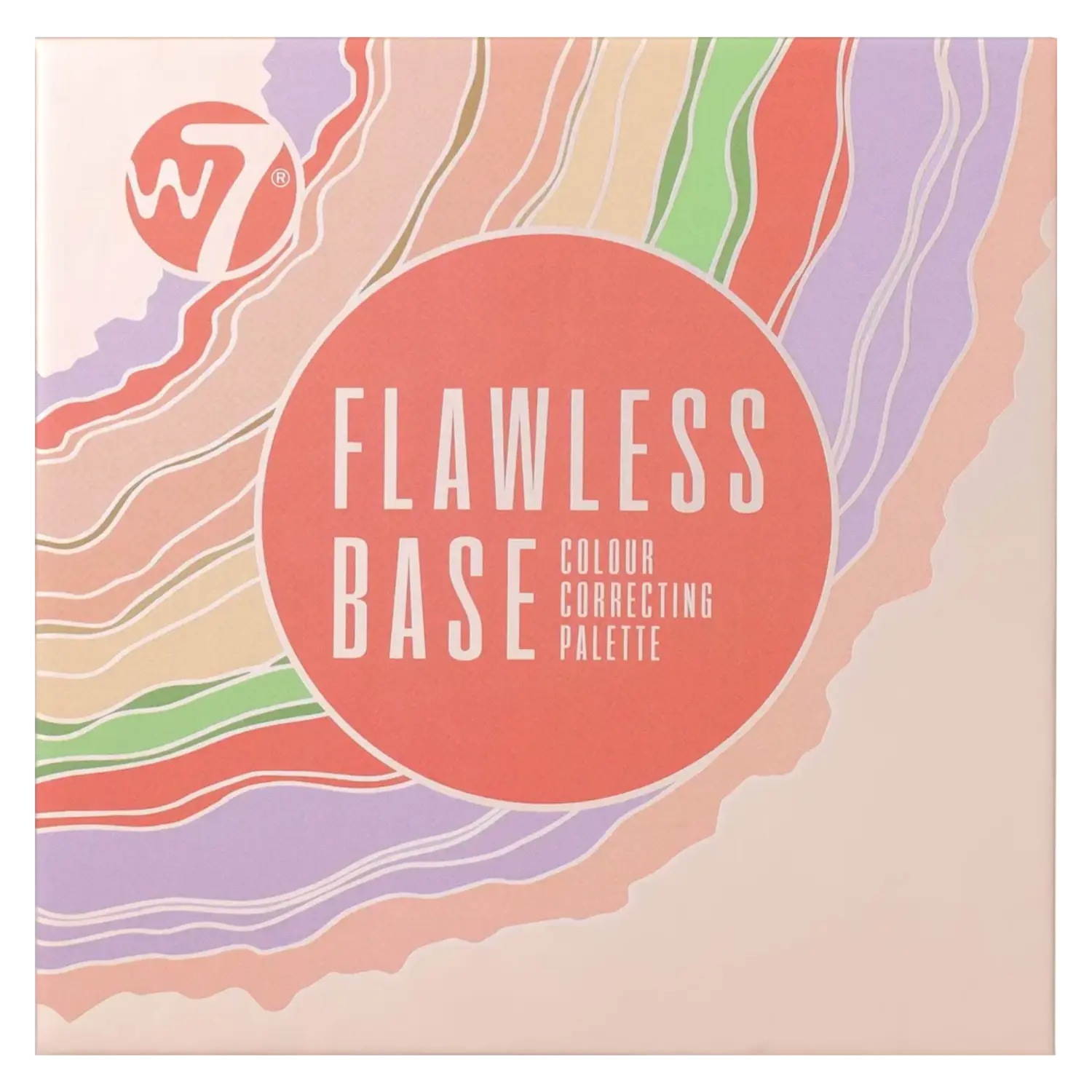 

Палетка консилеров для лица W7 Flawless Base, 13,5 гр