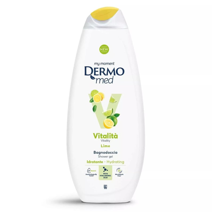 

Dermomed, Гель для душа, Vitalita Lime, 750 мл