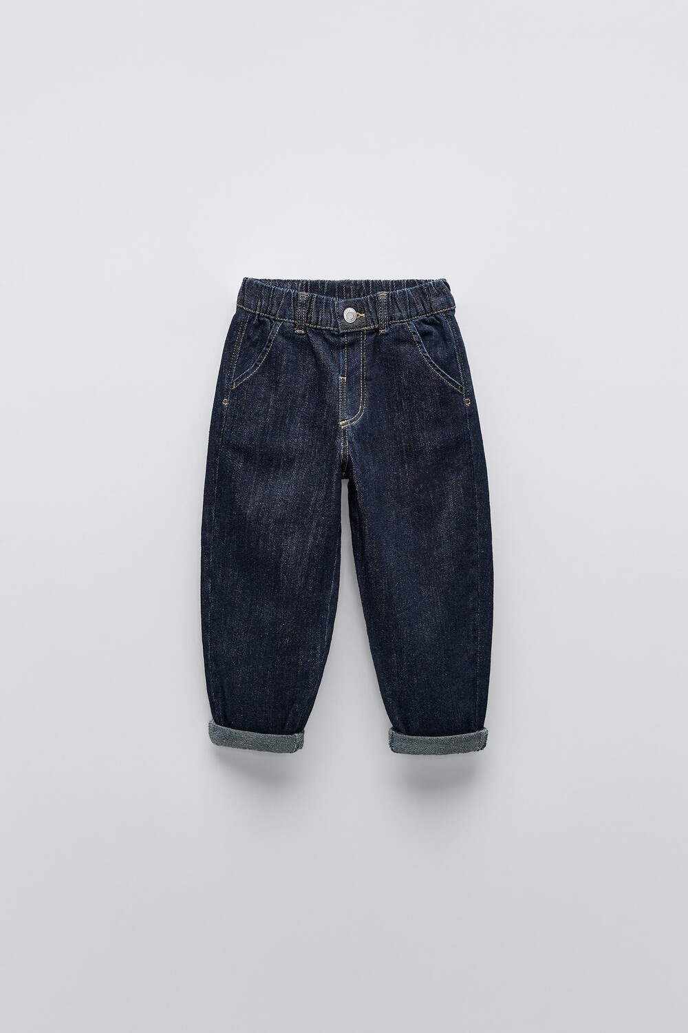 

Удобные свободные джинсы ZARA, синий