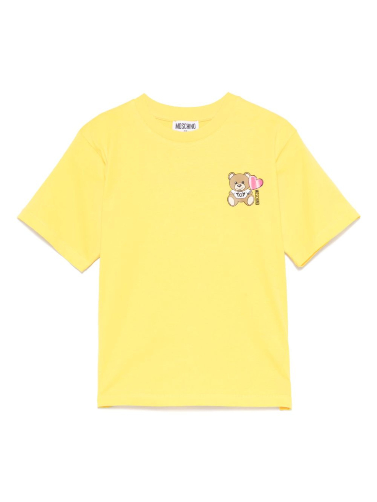 

Moschino Kids футболка с принтом Teddy Bear, желтый