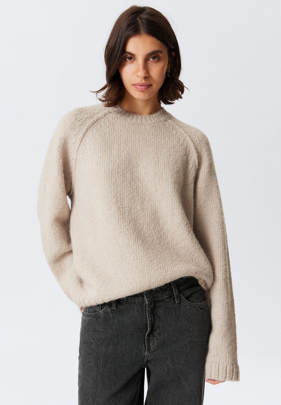 

Джемпер Weekday KNITTED, Light Mole/Beige