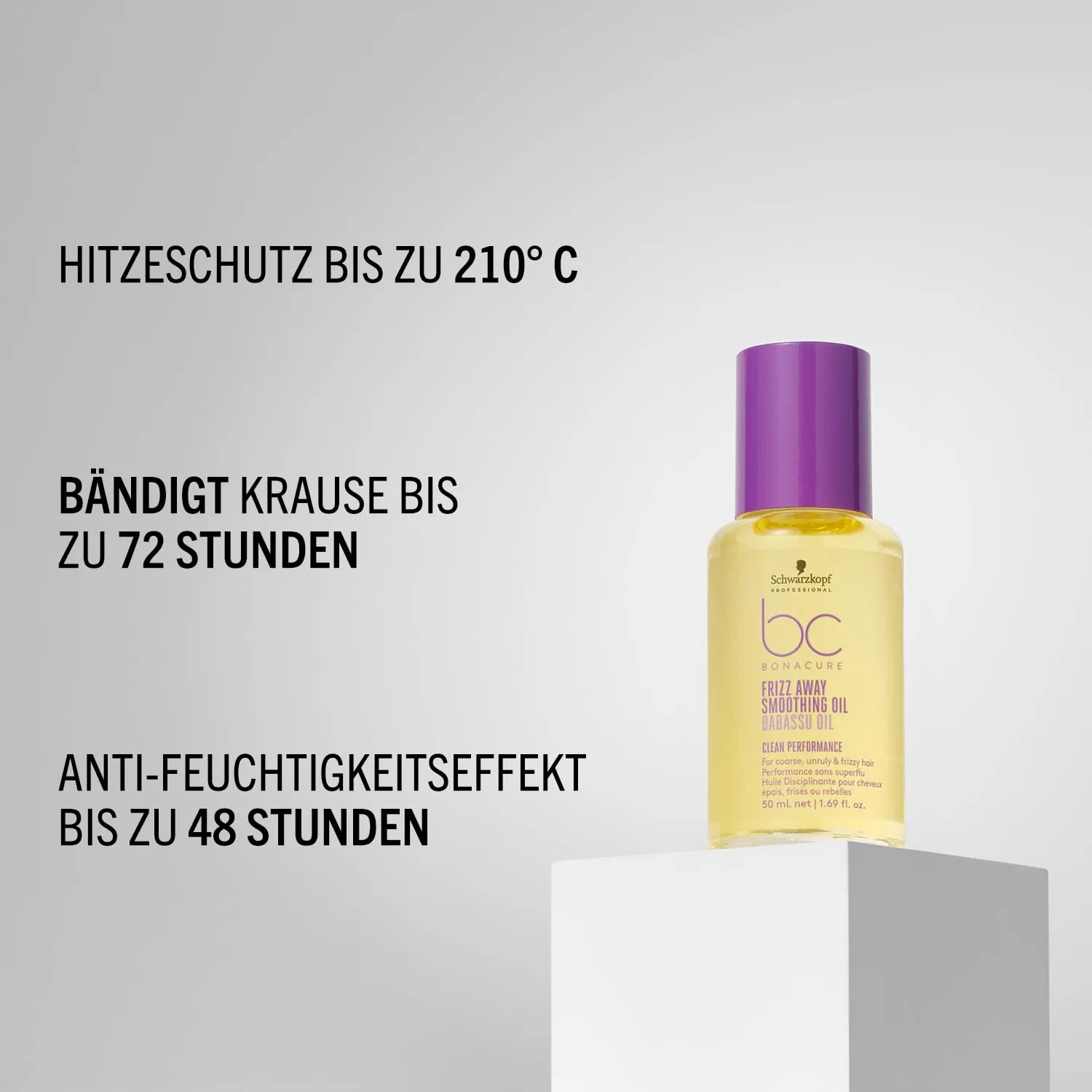 Разглаживающее масло Bonacure Frizz Away с маслом бабассу от Schwarzkopf Professional Bc Bonacure — фото 3