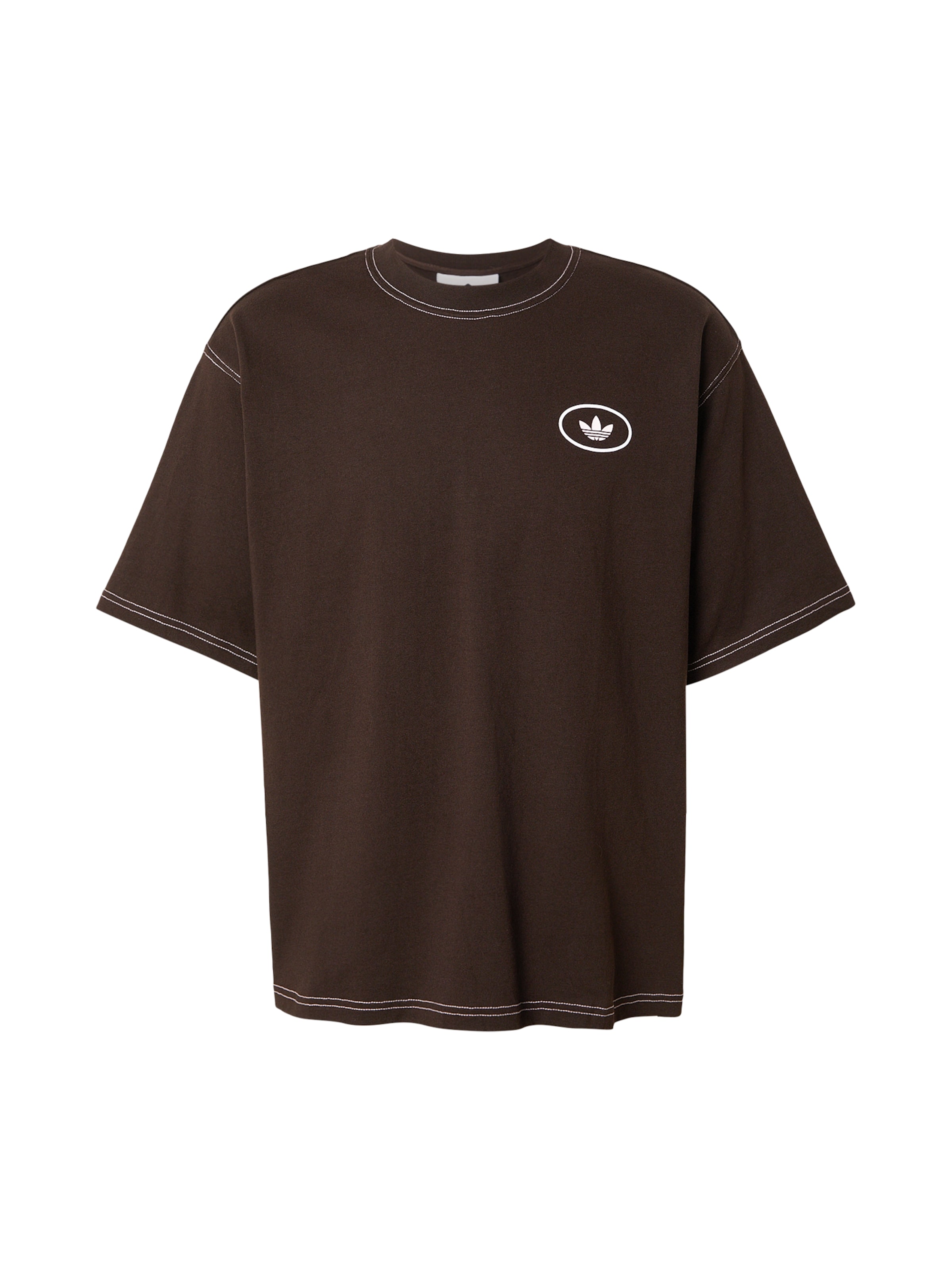 

Adidas Originals Футболка 'SHOEMAKER' в коричневом цвете