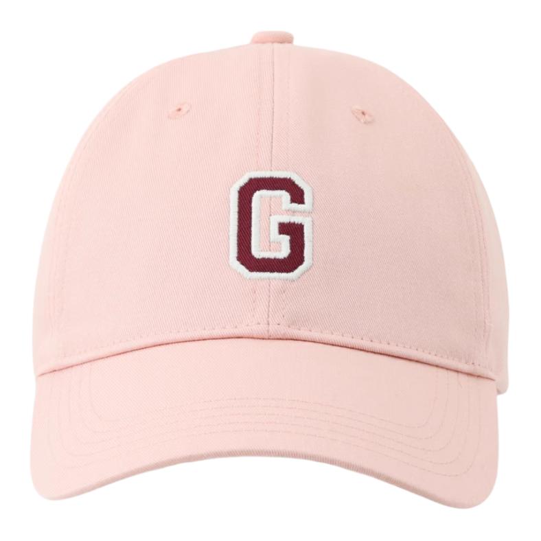 

GAP Хлопковая бейсболка мужская розовая, Pink