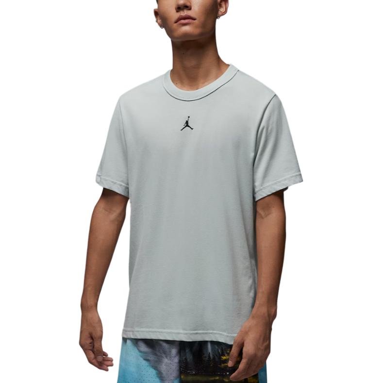 

Футболка Dri FIT SS25 мужская Jordan, светло-серебристый/черный